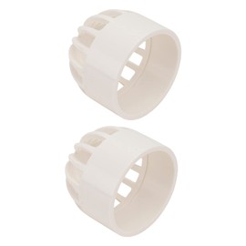 balacoo 2pcs Fish Tank Filter Guard Intake Filter Cover Permeable Net Strainer Filter Guard Overflow Filter Screen for Aquarium Fish Tank 50mm