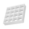 1:12 Dollhouse 16 Grid Display Shelf Miniature Wooden Storage Rack