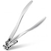 Levy Wave Stainless Steel Nail Clippers, Labor Saving Design, Shatterproof