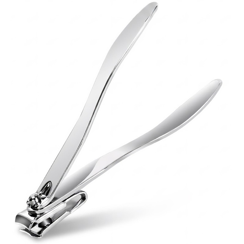 Levy Wave Stainless Steel Nail Clippers, Labor Saving Design, Shatterproof
