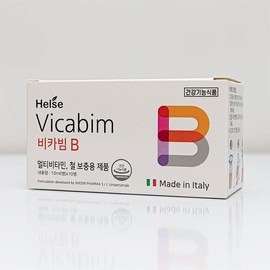 헬세 비카빔 B 마시는 철분 멀티비타민 Helse BicaBeam B Iron Multivitamin