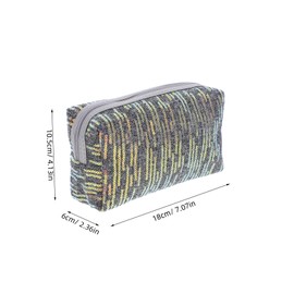 Baluue Sequin Cosmetic Bag Portable Glitter Makeup Organizer with Zipper and Durable Storage Pouch for Women and Makeup Bag for Daily Use