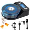 fishkeeper Automatic Fish Feeder for Aquarium - 2025 Upgraded Rechargeable