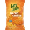 Late July Snacks Nacho Cheese Tortilla Chips, 7.8 oz Bag