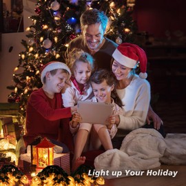 Tiadio C9 LED Christmas Pathway Light Bulbs (2200K 50P)