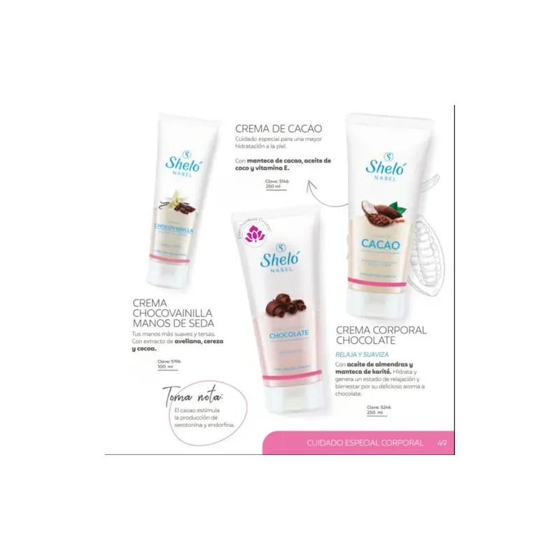 Crema De Cacao Shelo Nabel® 250ml