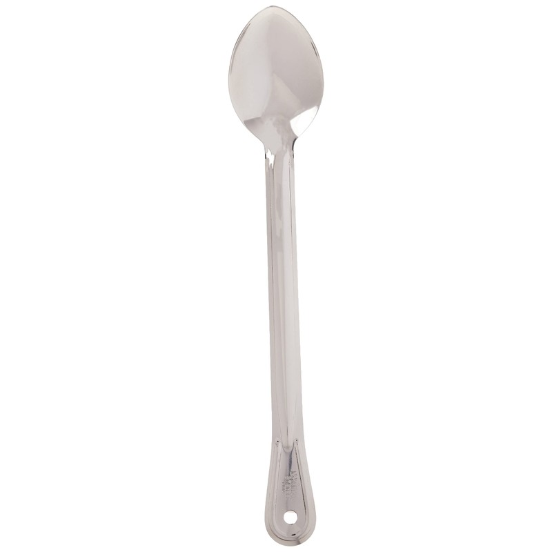 Winco Stainless Steel Basting Spoon, Solid, 15", 1.2mm
