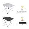 Grope Small Folding Camping Table with Aluminum Table Top Ultralight
