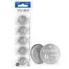 Voniko CR2025 3V Lithium Batteries 5 Pack for Child Safety,