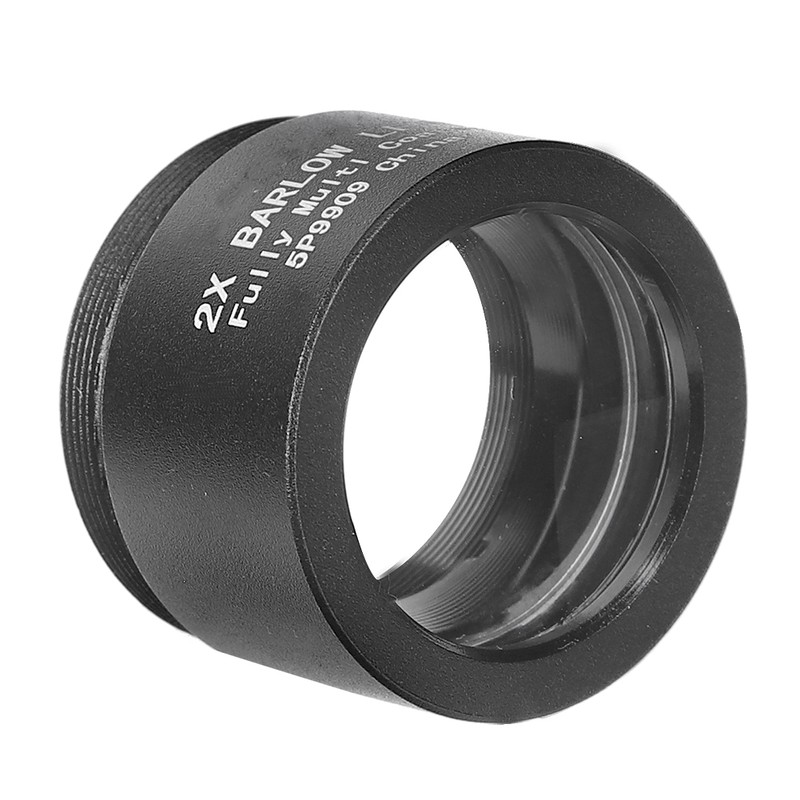 Datyson 2X Eyepiece End Magnification Lens Astronomical Telescope Accessories Black