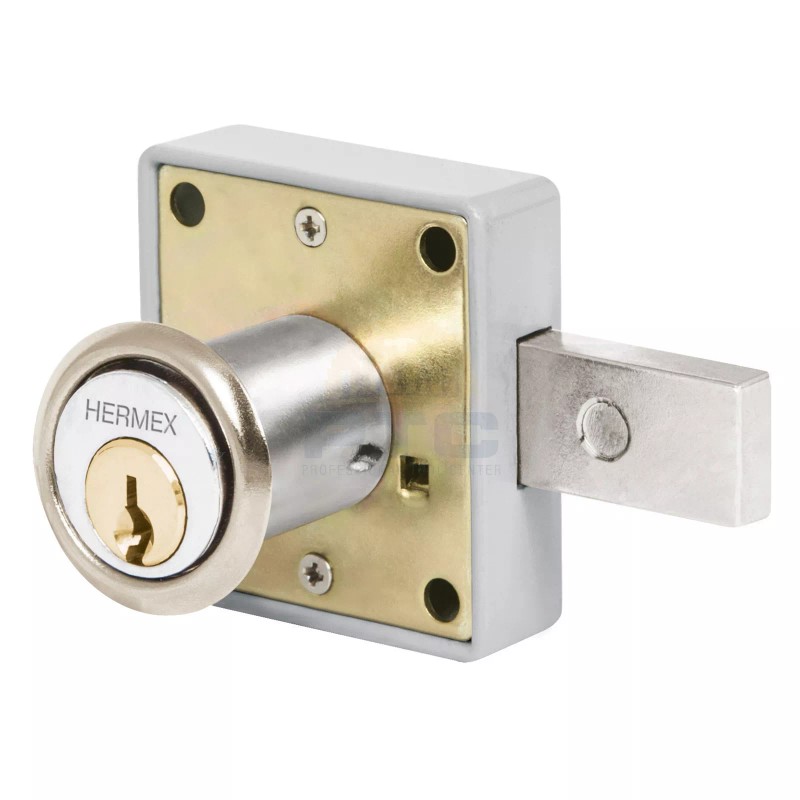Hermex CM-26C Furniture lock, model 26, chrome