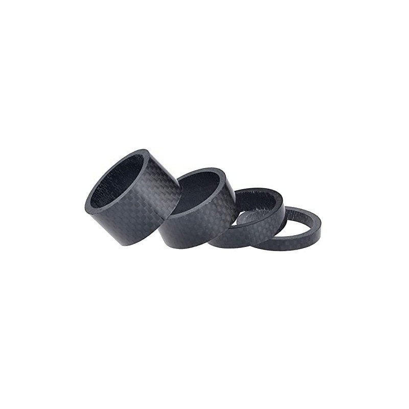 Ruifu 1 1/8" 5mm 10mm 15mm 20mm Carbon Fiber Washer