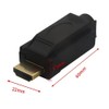 Willwewon 4PCS HDMI Solderless Male Adapter, Gold Plated Connector Breakout