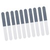 Scicalife 10pcs Nail Files Double Sided 3 Way Emery Board