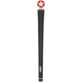 elitegrips Y360°s M58 Golf Grip, Black, Red, Backlined, Color No5 CR