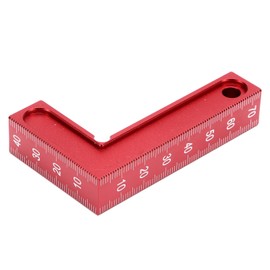 90 Degree Positioning Squares Aluminum Alloy L Type Ruler Woodworking Measuring Tools