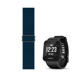 C2D JOY Stretchy Loop Nylon Strap Compatible with Garmin forerunner 35/30 Approach S10 Bands Replacement Accessory - Blue