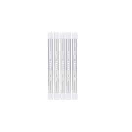 5-packs Tombow MONO característica cero recarga, de punta redonda (57307) 5-packs