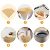 Coffee Filters 2, Cone Coffee Filters, Disposable Natural Paper Filter