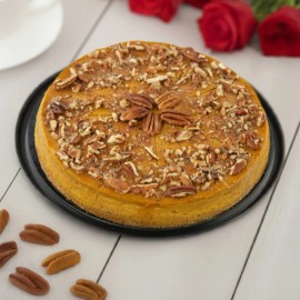 Andy Anand Sugar-Free Pumpkin Pecan Cheesecake: 2.4 lbs, Shipped 2nd Day Air