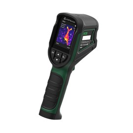 Handheld Thermal Camera AMPBANK H128, 240 x 240 TISR Resolution, 15h Battery Life Thermal Imaging Camera, 25 Hz Infrared Camera with Temperature Alarm