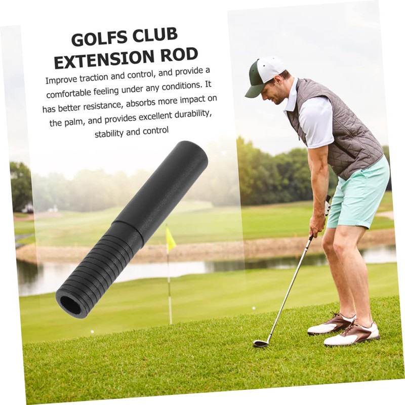 Abaodam 2Pcs Golf Shaft Extenders Durable Golf Club Extensions for