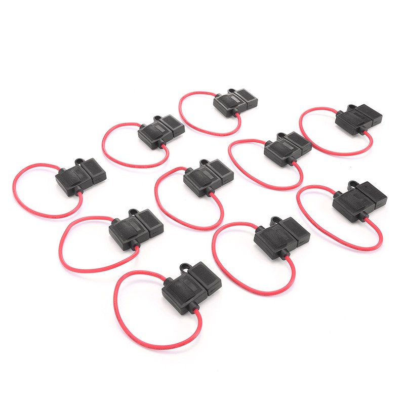 Inline Fuse Holder ATC/ATO AddaCircuit Waterproof Car Fuse Holder with