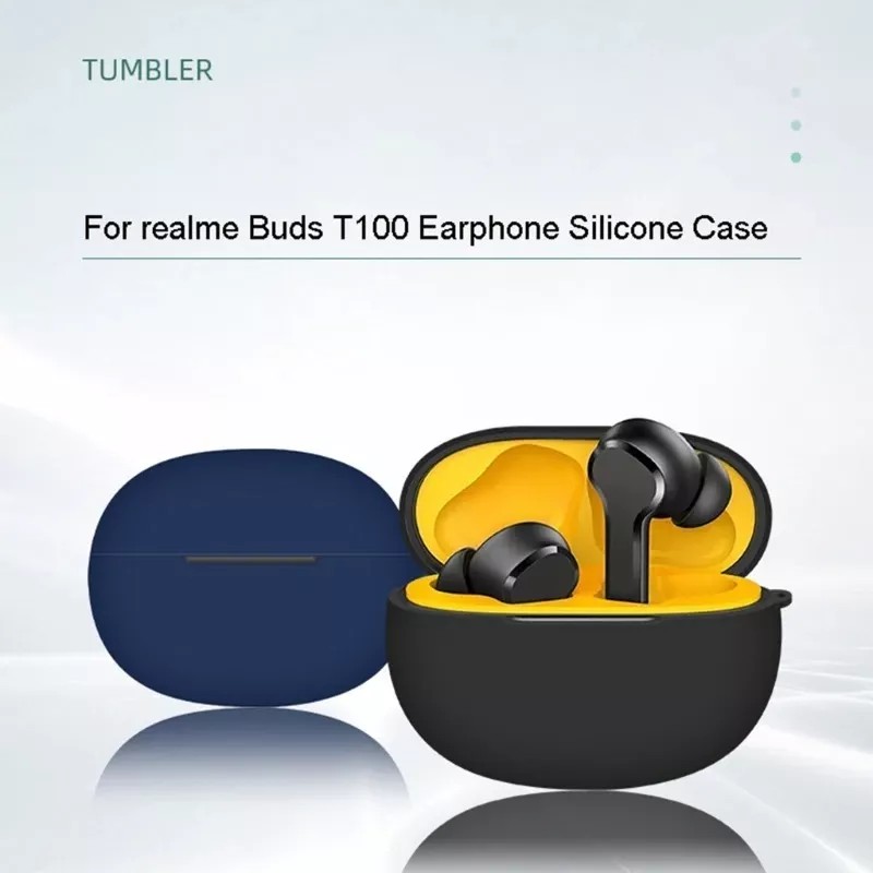 Estuchelandia Funda Skin Case De Silicona Y Gancho Para Realme