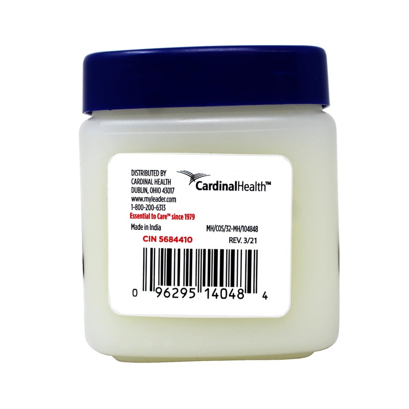 Leader Petroleum Jelly Skin Protectant 3.75 Oz Jar