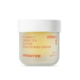 Innisfree Vitamin C Green Tea Enzyme Blemish Toning Cream / Capsule Moisturizing Cream 50mL / 이니스프리 비타민C 그린티 엔자임 잡티토닝크림 캡슐 수분크림 50mL