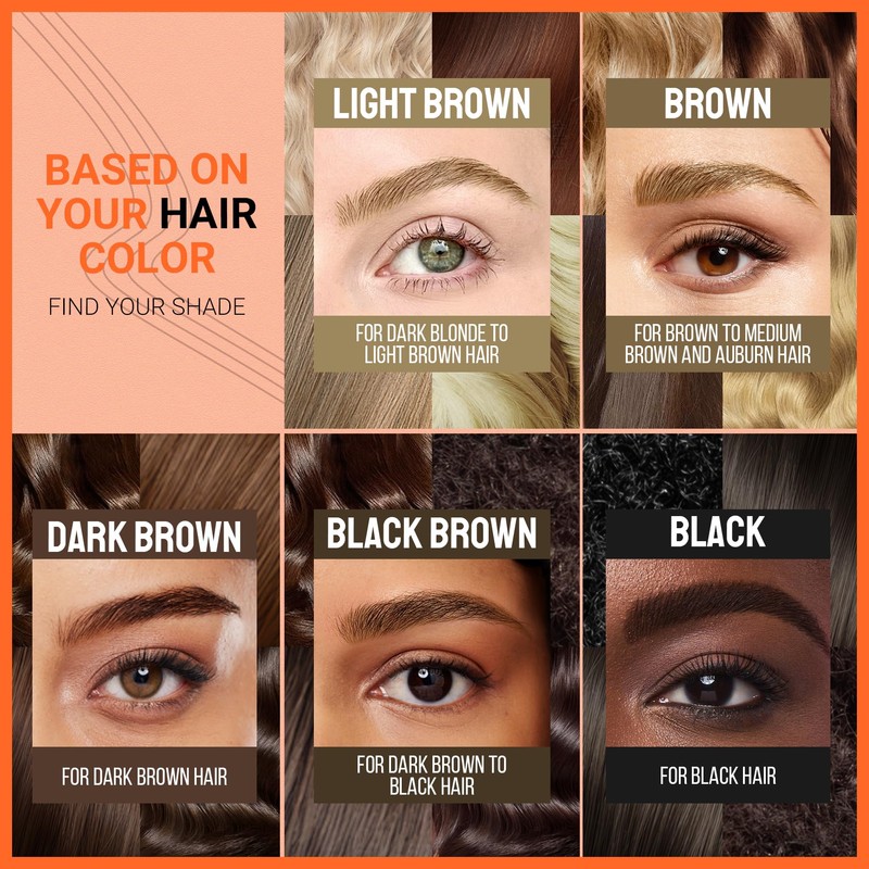 iMethod Eyebrow Pen - Eyebrow Pencil,2-in-1 Eyeliner Dual-Ended Microblading Eyebrow
