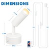 SUNVIE LED Spot Lights Indoor 3W Up Lights With Memory