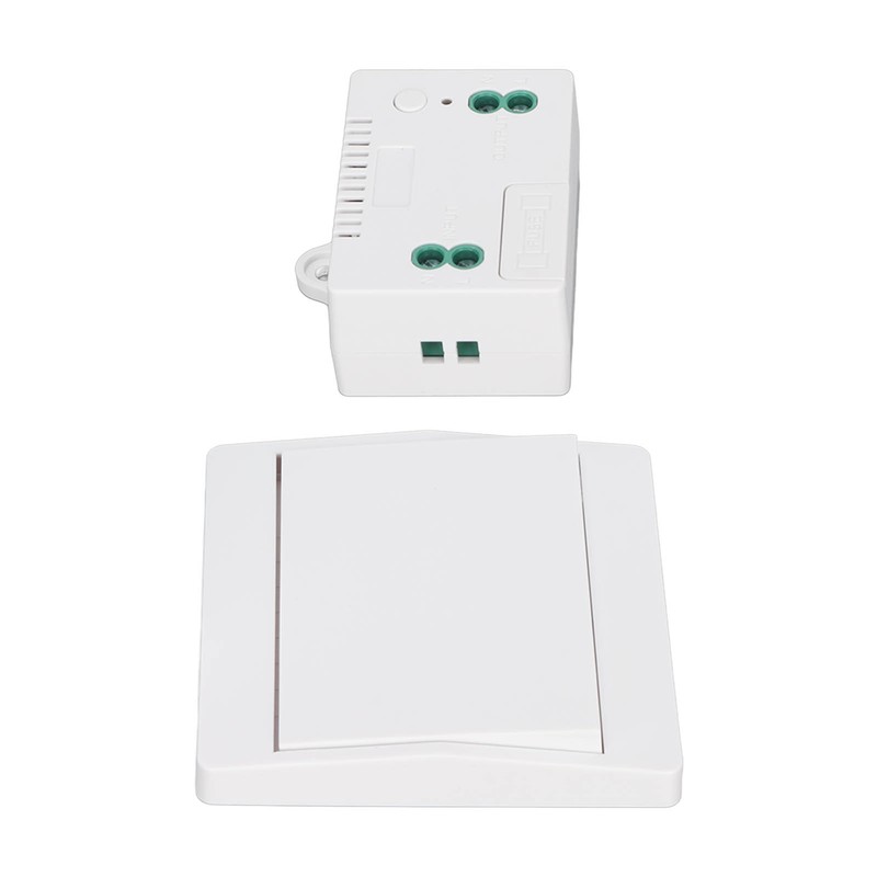 Wireless Light Switch Receiver Kit Self Generating Kinetic Energy Remote