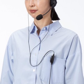 Sanwa Supply MM-HS408BK 4 Pole Compatible Headset