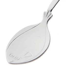 Nagao Petite Marine Stainless Steel Cutlery, Flounder Jam Spoon, Set of 2, Made in Japan