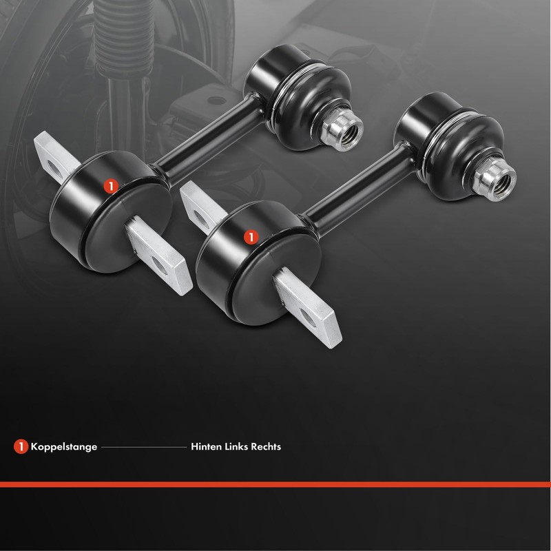 Frankberg 2 x Rear Axle Coupling Rods Compatible with A4