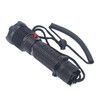 Diving Flashlight LED White Light Underwater Dive Torch IPX8 Waterproof