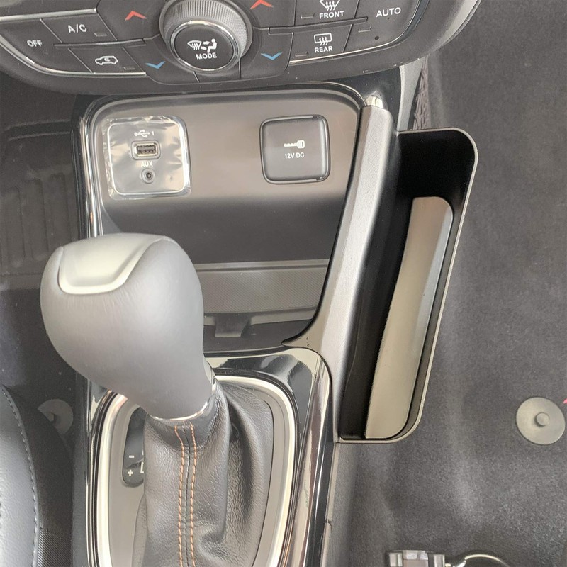 JeCar Gear Shift Storage Tray Compatible with Jeep Compass 2017