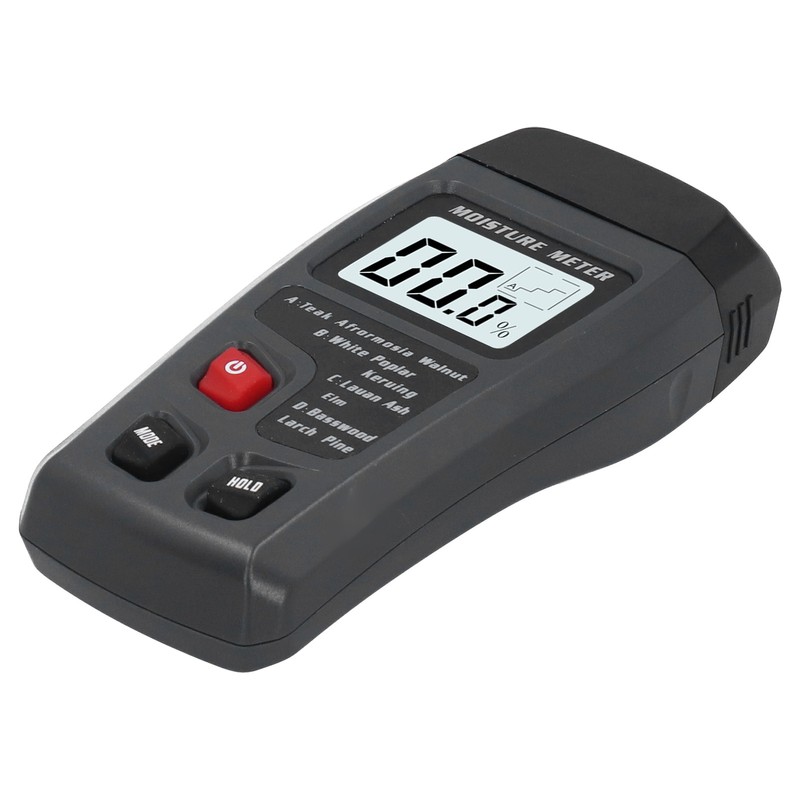 Wood Moisture Meter Handheld LED Digital Humidity Tester Detector Moisture