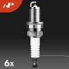 A-Premium Set of 6 (Blue) Ignition Coil Pack and Iridium