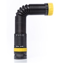 FUSO FUSOV51001002 All-in-One Handsfree High Power LED Flexible, Magnetic and Clampable Flashlight, 110 lm, Yellow