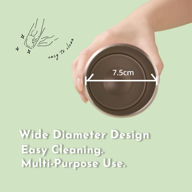 Elephant Cuppa Insulated Tumbler S with Two Straws, Ideal for