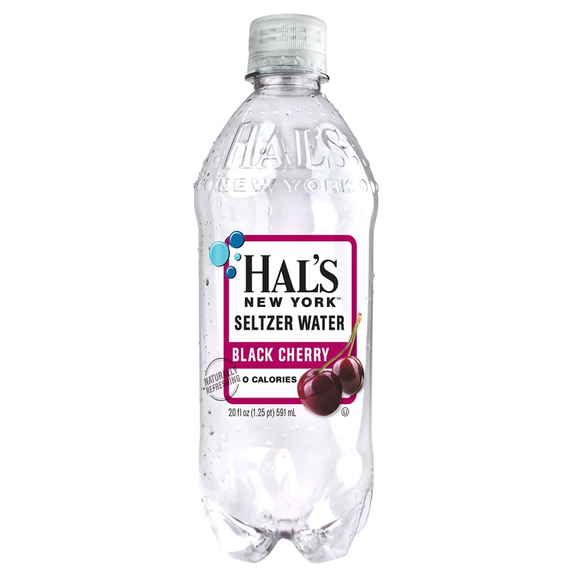 Hal's New York Seltzer Water 8 Flavor Variety Pack, 20
