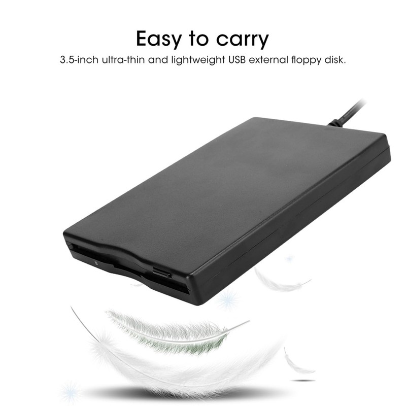 Disqueteras USB, Lectores de disquetes externos de 3,5 Pulgadas, Disqueteras