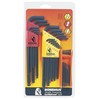 BONDHUS BLF34 No.14130 Hex Wrench, Triple Set, Eco Pack, Black Dyed, BLX9M: 0.06 - 0.4 inches (1.5 - 10 mm), BLX13: 0.050 - 3/8 Inches, HF12: 1.5 - 5 mm & 5/64 - 5/32 inches)