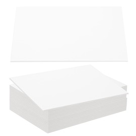 PATIKIL 7x5x0.1" Chipboard Sheets, 20Pcs 100PT Thick Book Board Binders Board Sturdy Bookbinding Supplies for Book Binding Cover, White