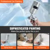 Happybuy Gravity Feed HVLP Spray Gun, Professional Auto Paint Sprayer