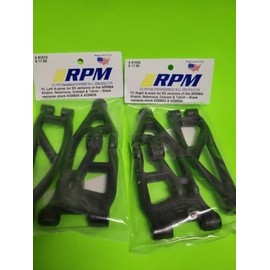 Generic RPM 81602 81572 Full Set front Suspension Arms Front Right Left A-arms ARRMA 6S (V5 & EXB) Outcast kraton Talion fireteam includes chicagolandrc coupon replaces 330655 330656
