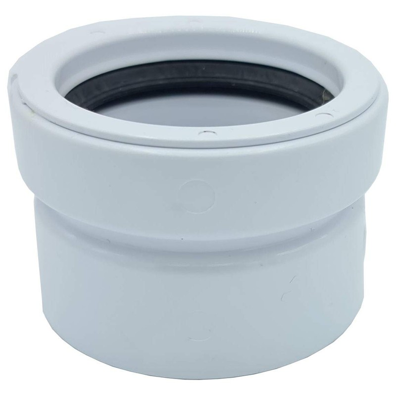 50mm to 2" Inch BSP Sewerage Adaptor European-UK Conversion PVC