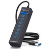 sartyee USB Hub 7 Ports, USB Multiple Hub Data Splitter